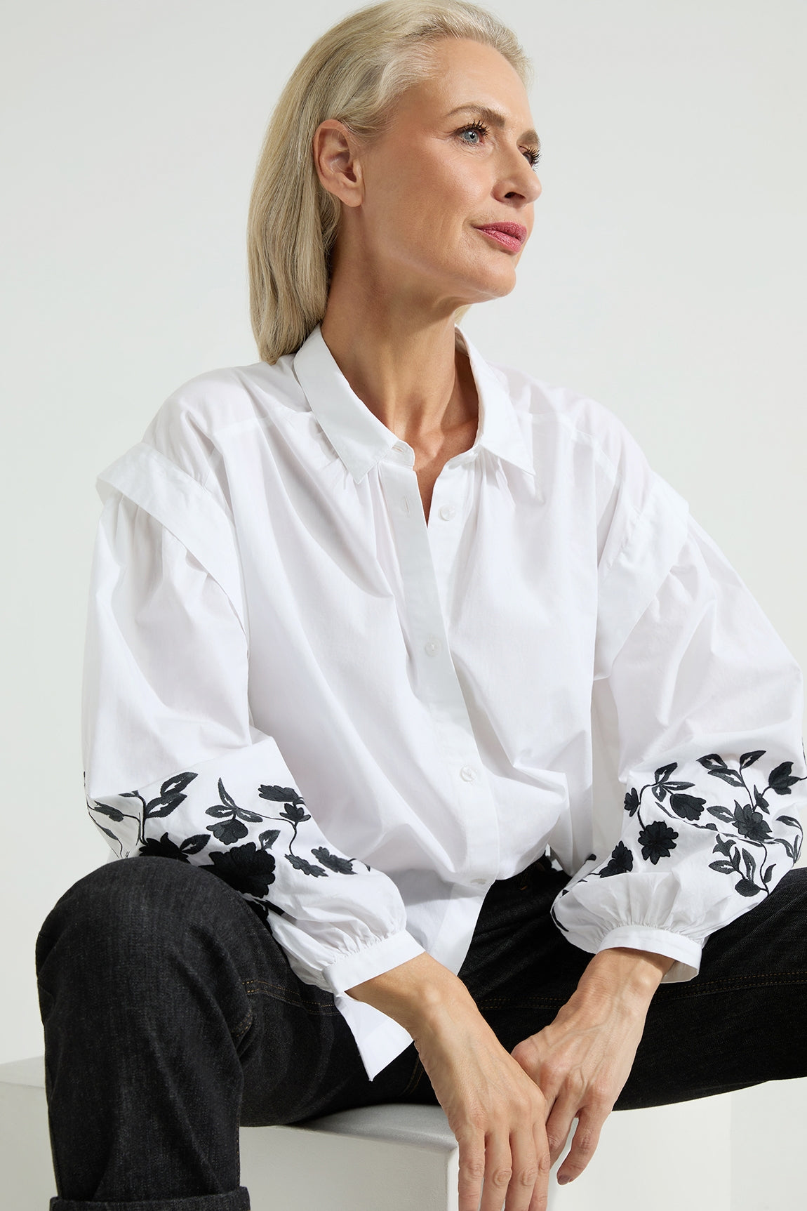 Farah Blouse | White